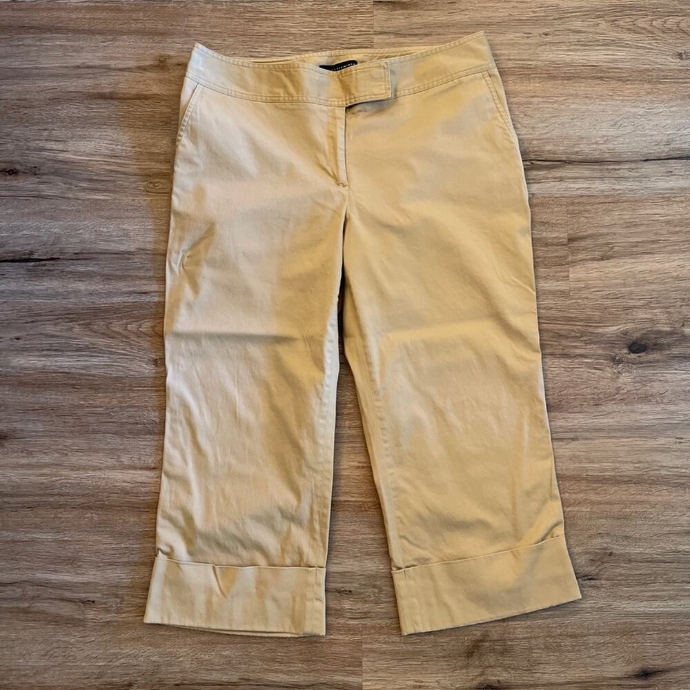 Grace Elements Women Khaki Capri Pants Size 14W